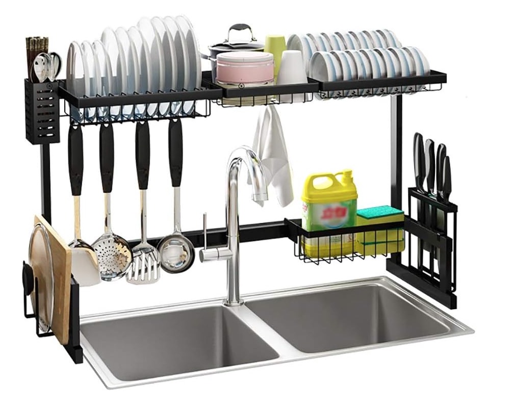 Organizator pentru uscat vasele reglabil 84 cm AM